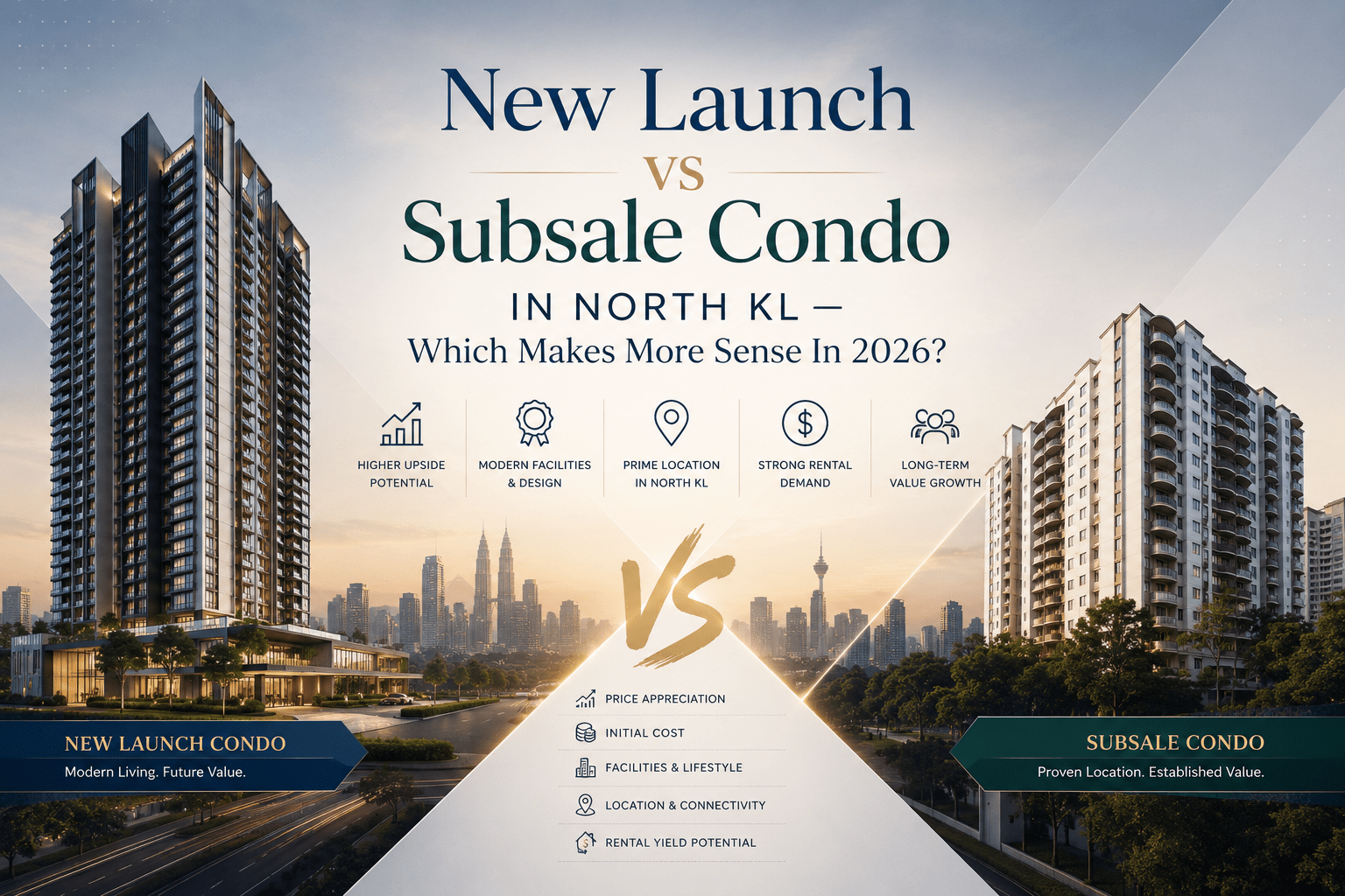 New Launch vs Subsale Condo In North KL — Which Makes More Sense In 2026?