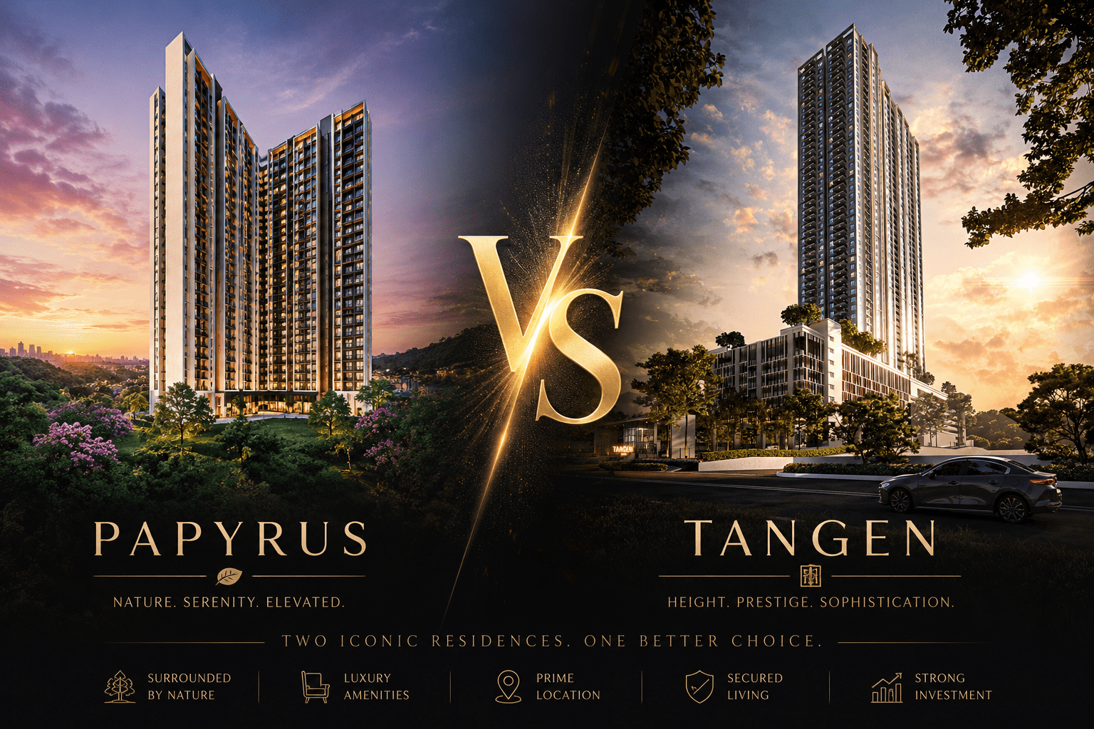 Papyrus North Kiara vs Tangen Residences (2026) Which North KL Condo Fits You Better?