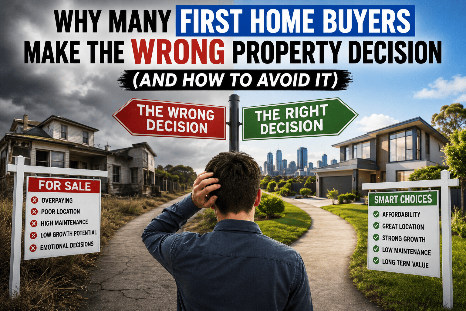 Why Many First Home Buyers Make The Wrong Property Decision (And How To Avoid It)