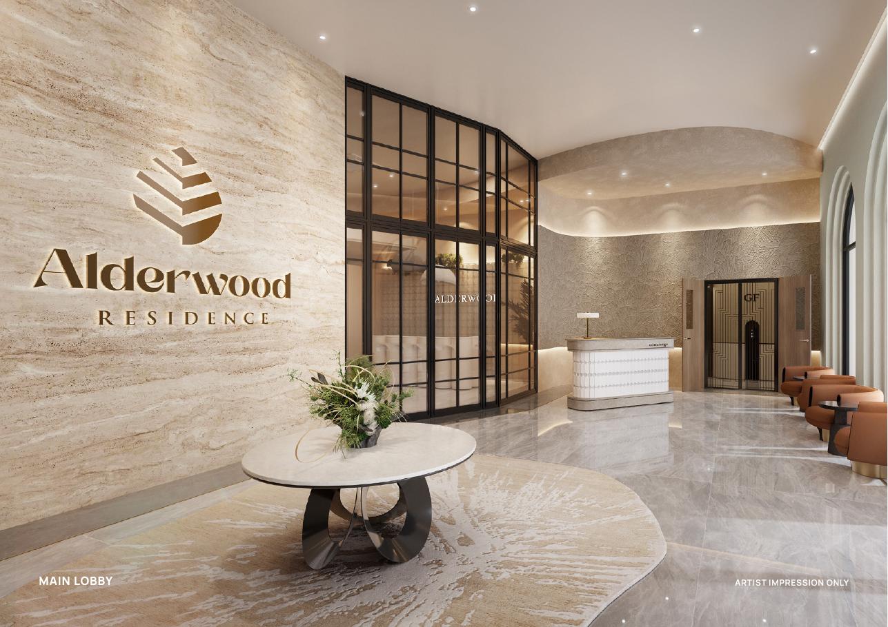Alderwood Residence landscaped garden