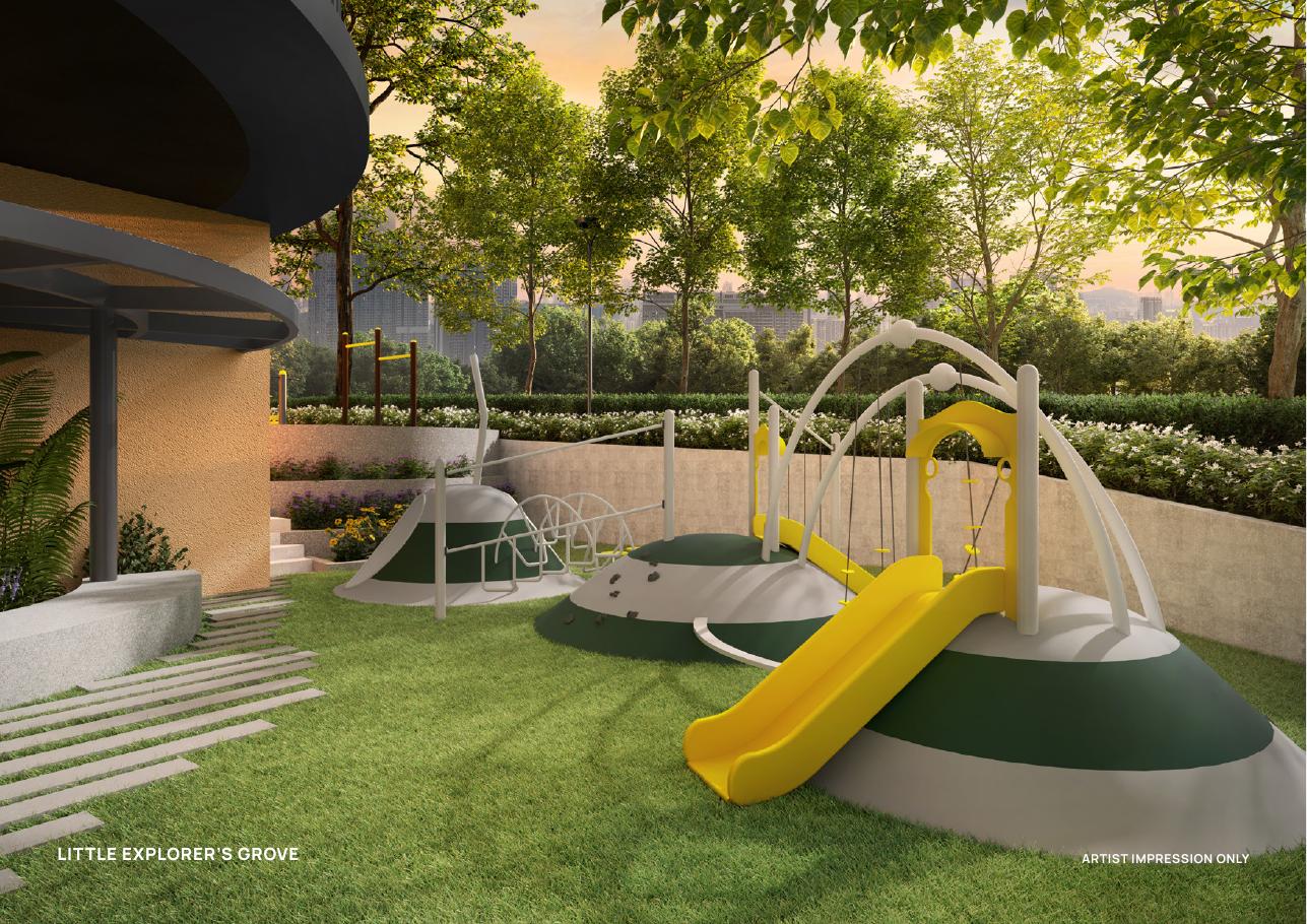 Alderwood Residence children's play grove