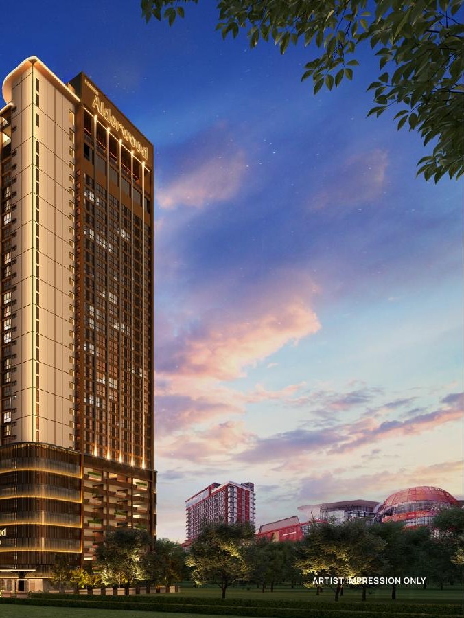Alderwood Residence tower near Sunway Velocity and Maluri Kuala Lumpur