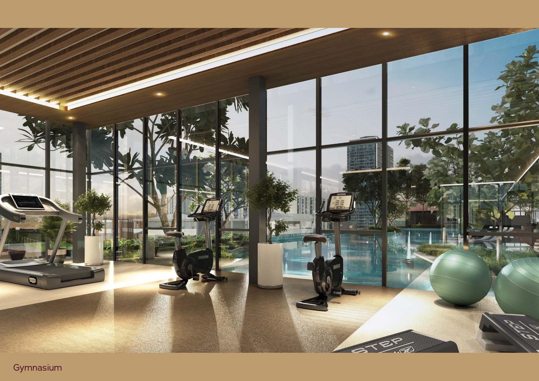 Binastra Cochrane gym overlooking the city