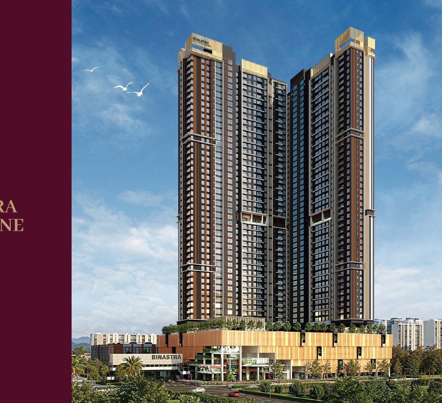 Binastra Cochrane residences beside MyTOWN and Cochrane MRT
