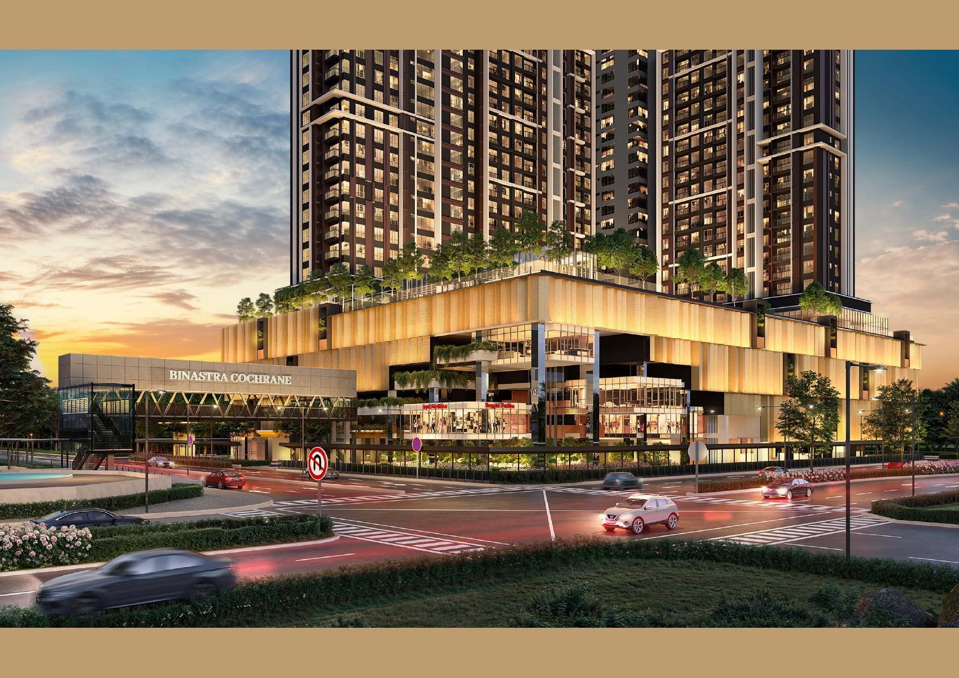 Binastra Cochrane next to MyTOWN Shopping Centre and IKEA Cheras
