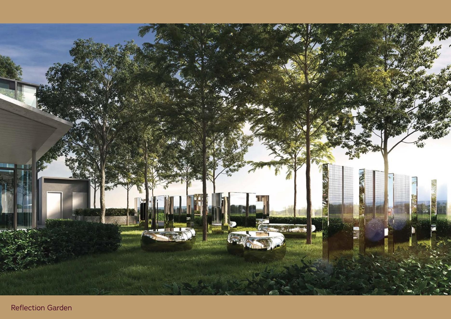 Reflection garden at Binastra Cochrane