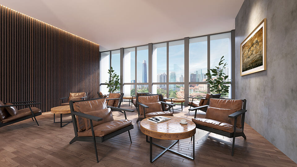 The Conlay residents lounge