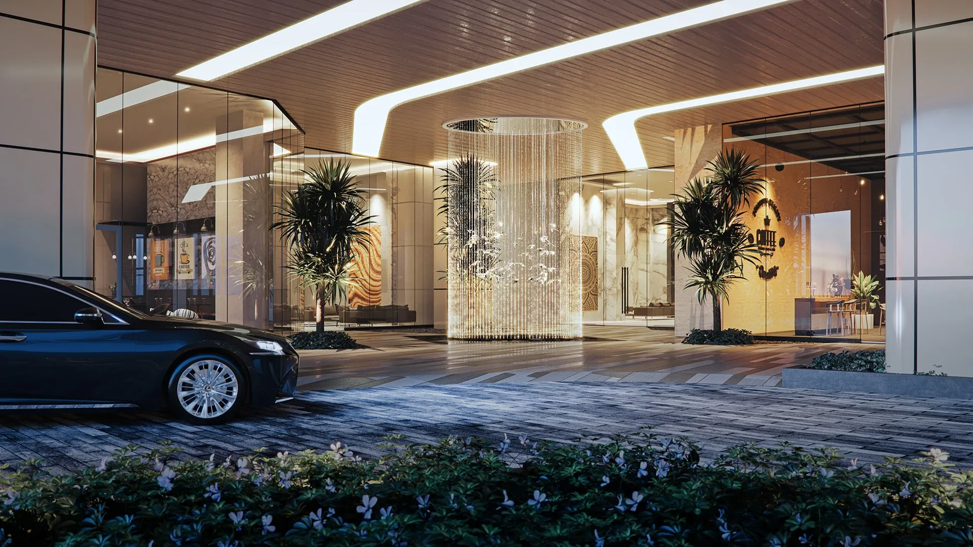 Core Residence TRX drop-off entrance