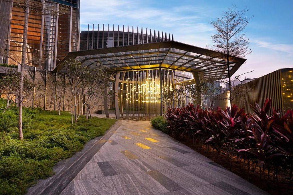 Core Residence TRX landscaped garden pavilion