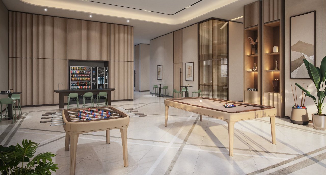 Pavilion Square entertainment room