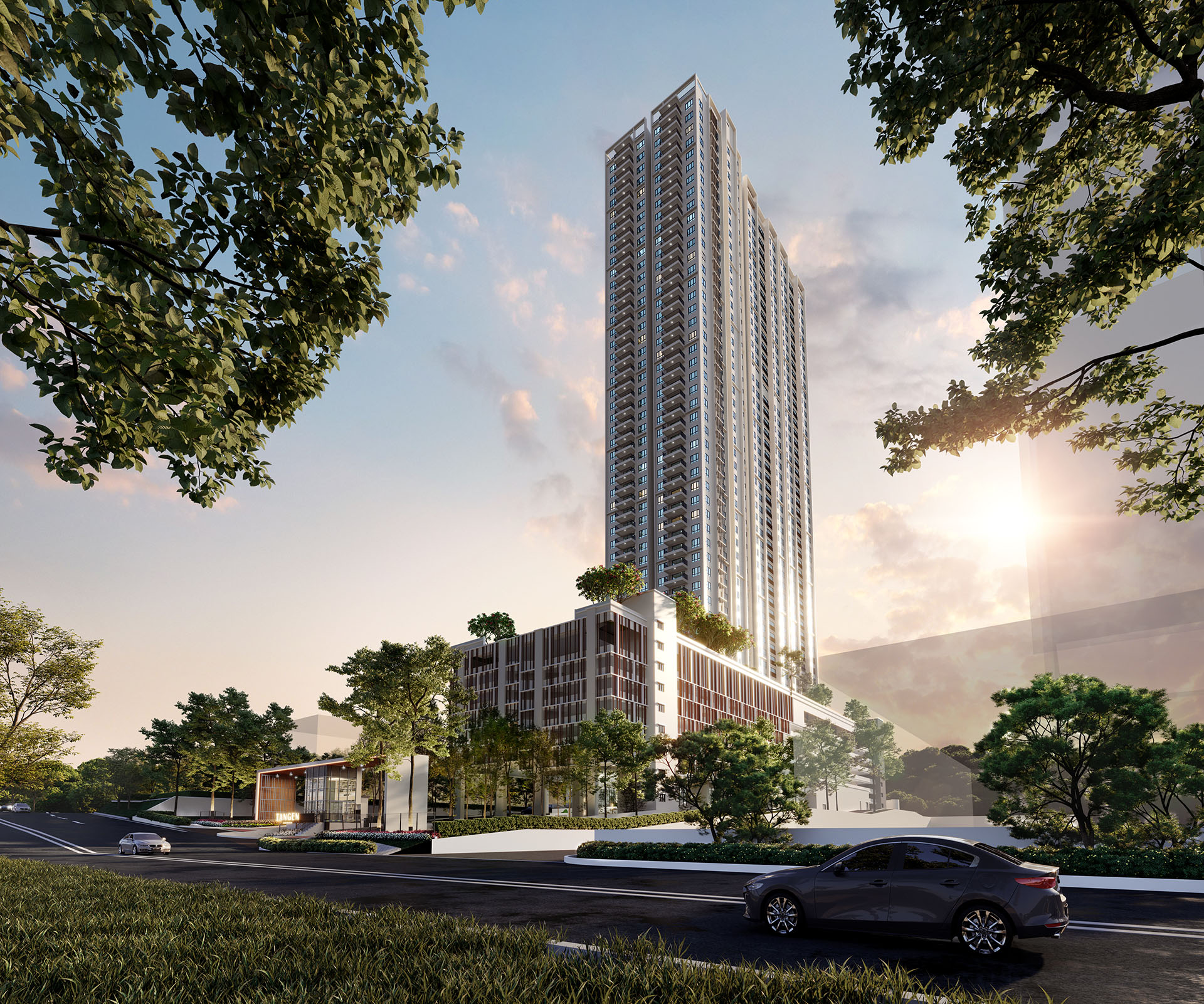 Tangen Residences near Sri Sinar and North Kiara
