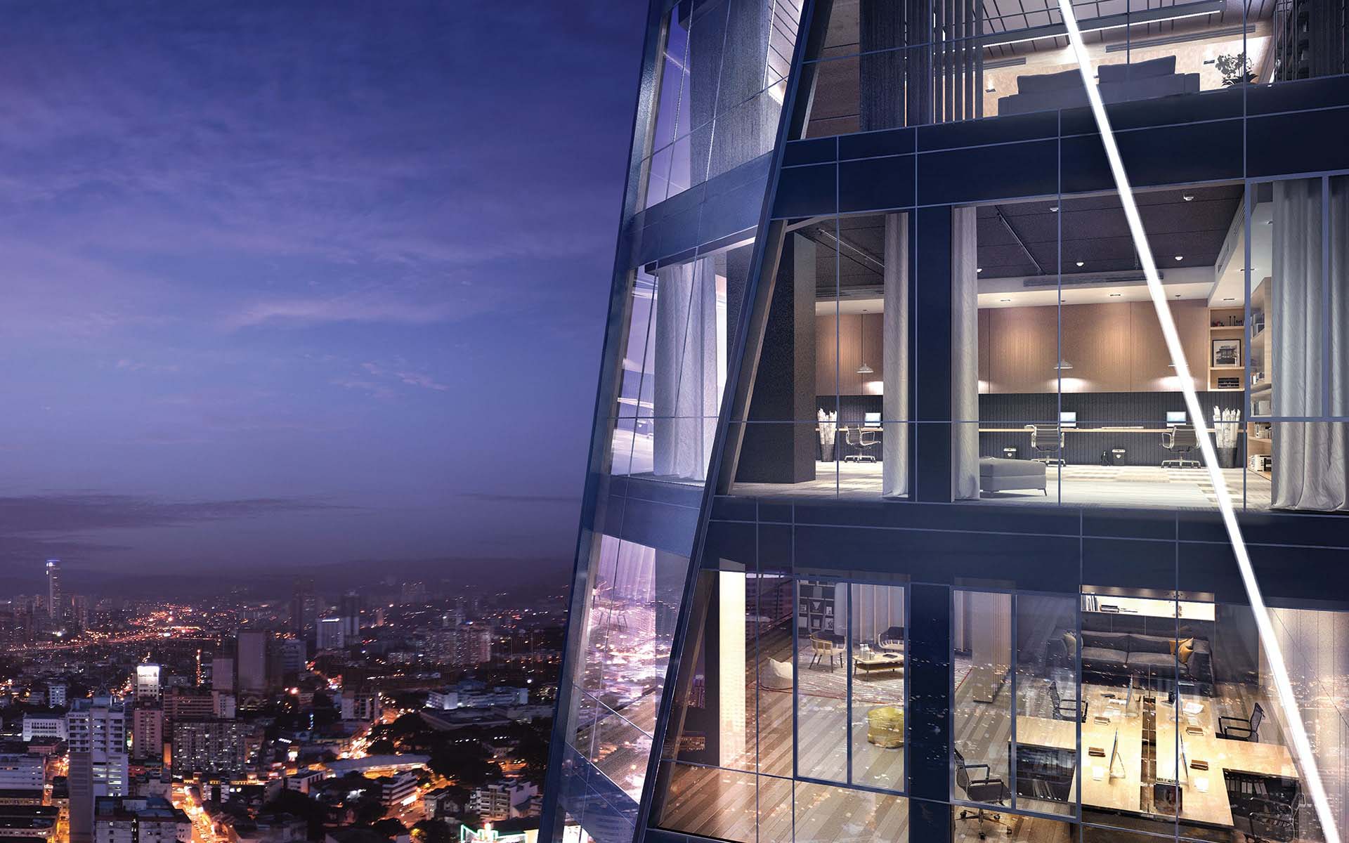 SO KL Residences high-level infinity swimming pool