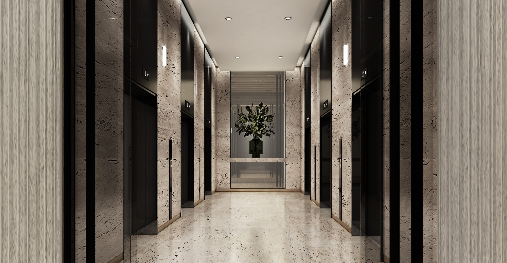 Sunway Velocity 3 ground floor lift lobby