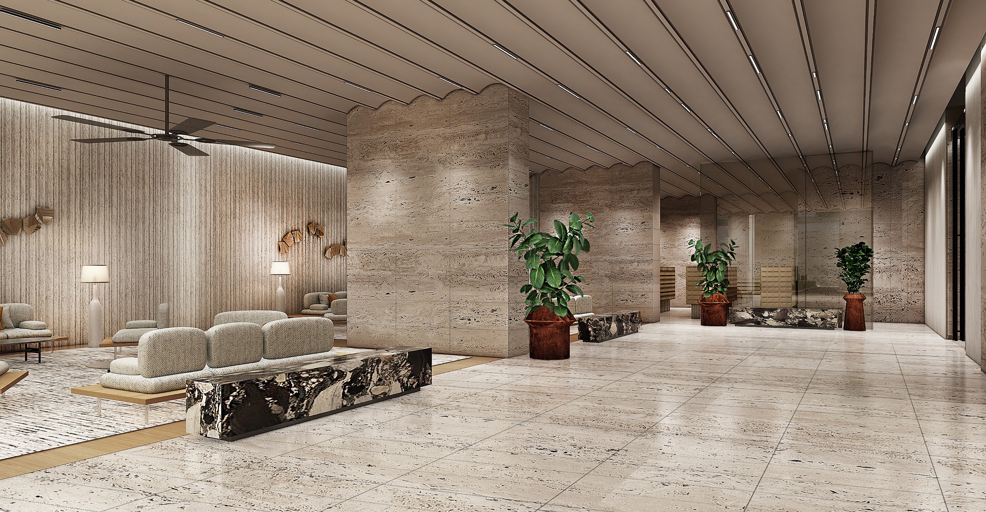 Sunway Velocity 3 lobby lounge