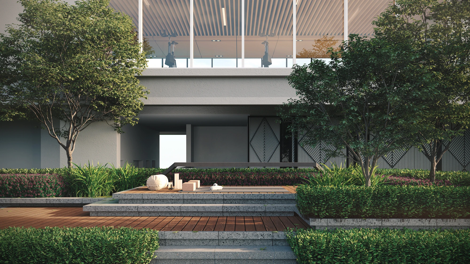 Times Square 2 landscaped open terrace