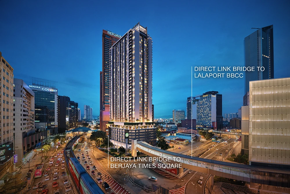 Times Square 2 beside Berjaya Times Square and LaLaport BBCC