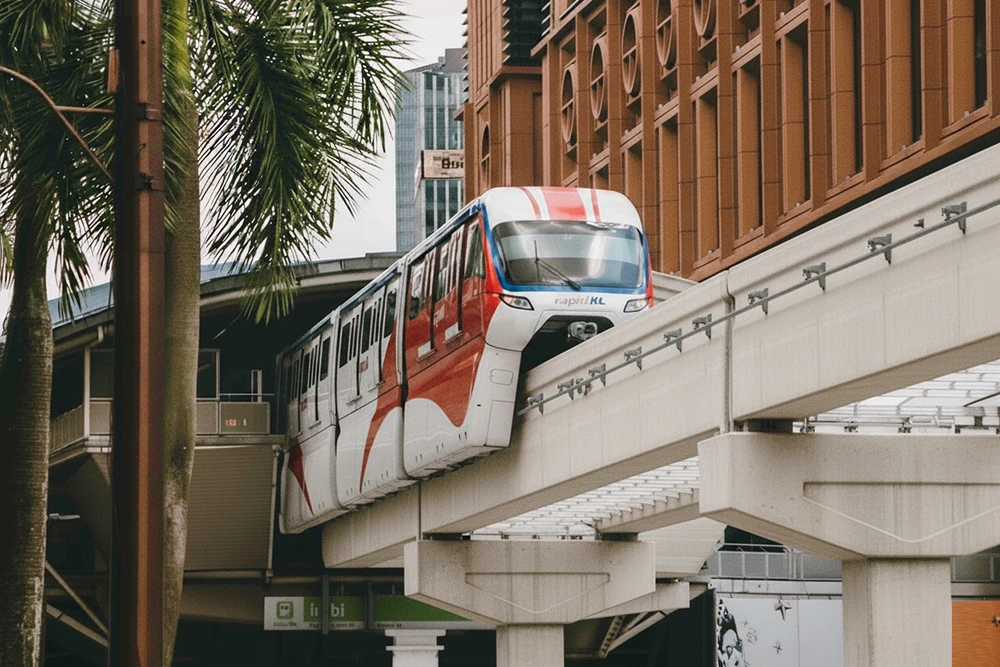 KL Monorail beside Times Square 2