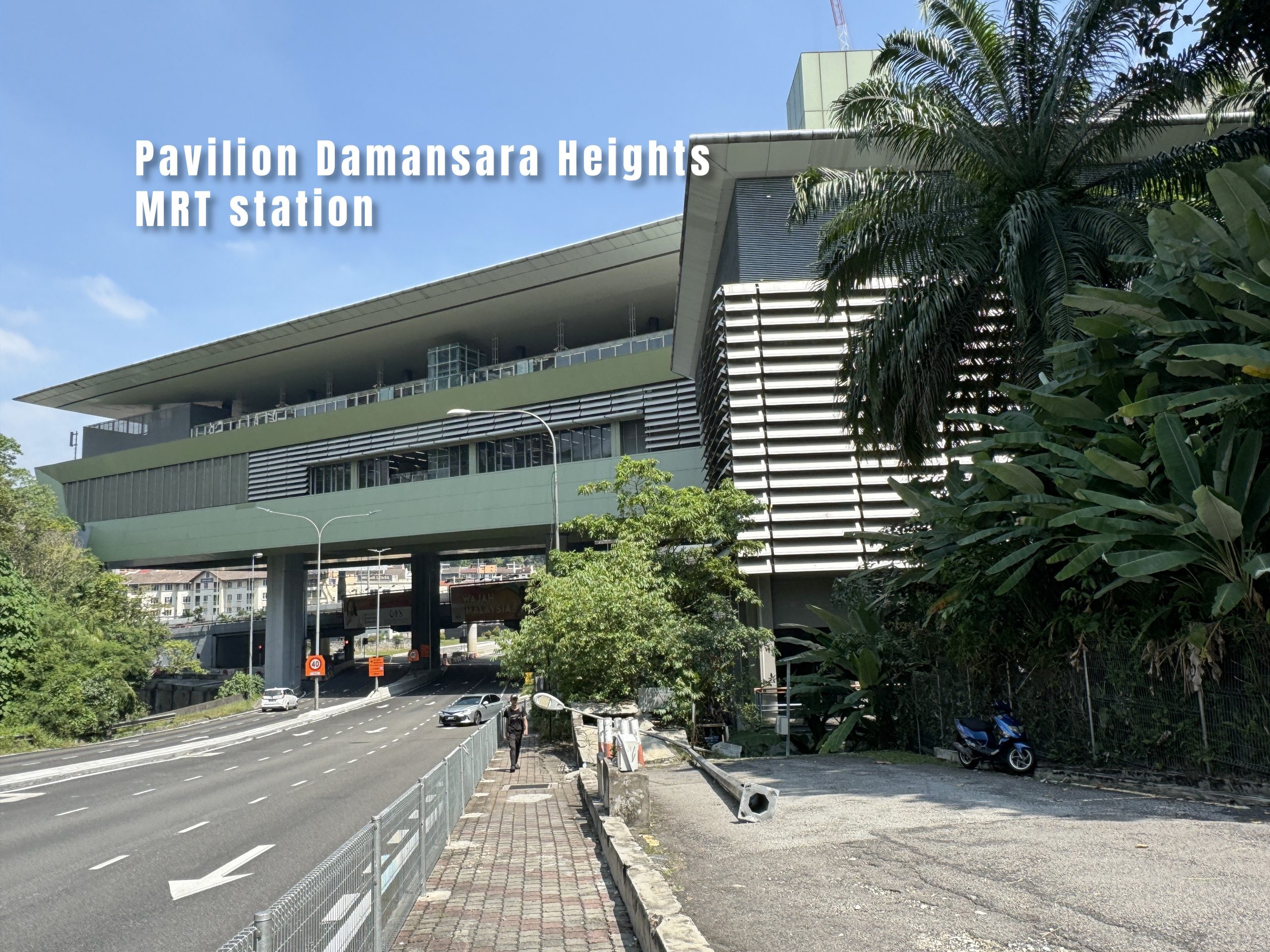 Pusat Bandar Damansara MRT station serving Damansara Heights