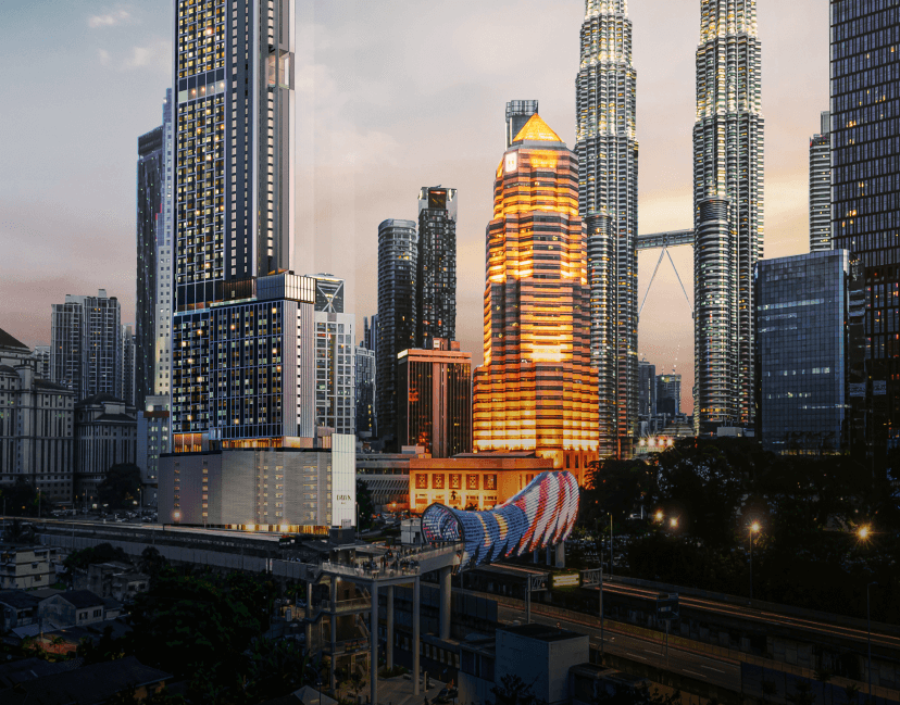 Saloma Link near Dawn KLCC