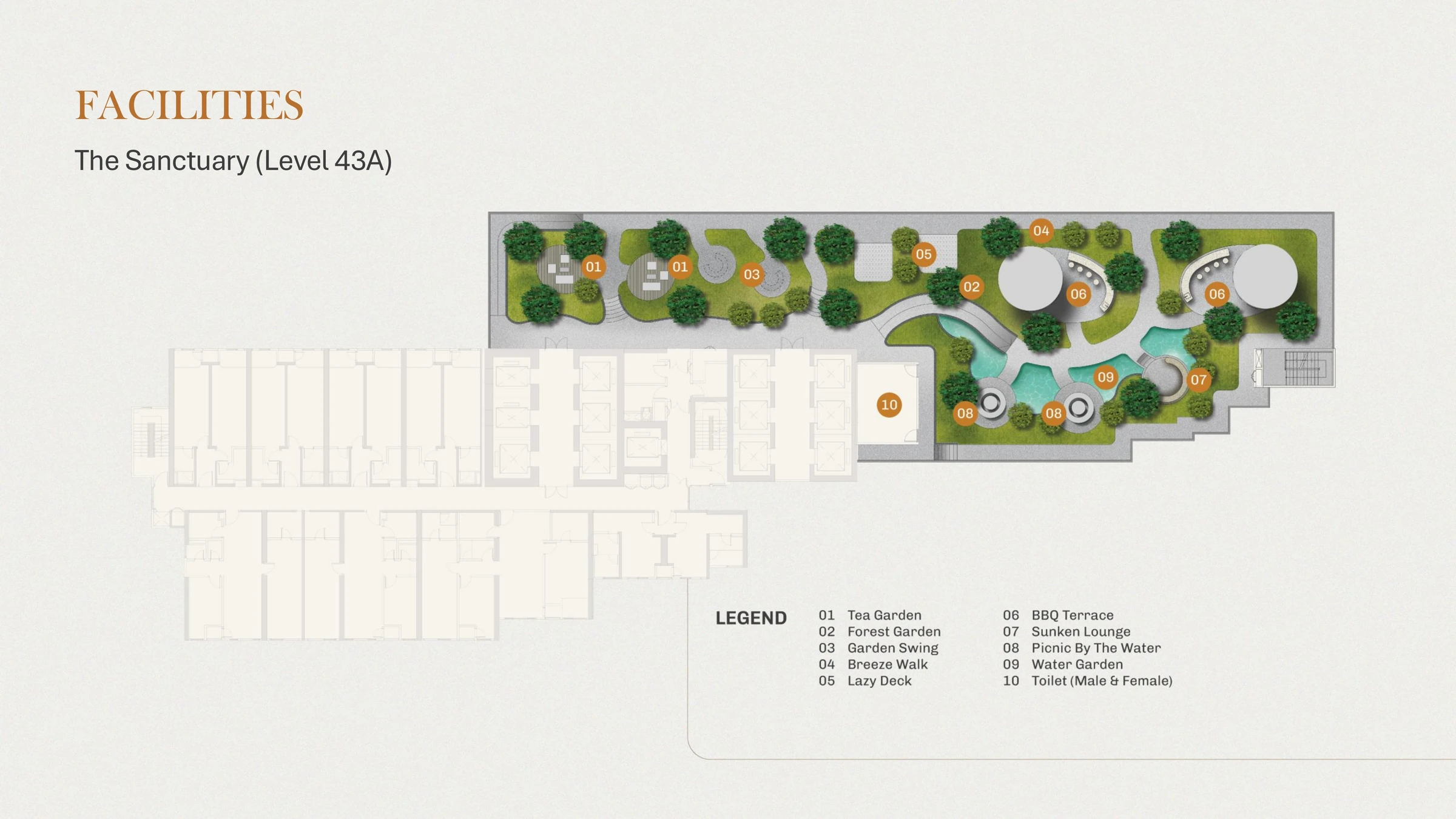 Divine KLCC landscaped sanctuary garden