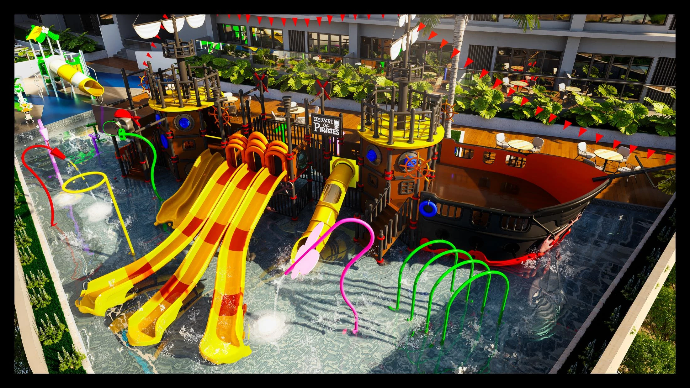 KL360 children's sky play zone