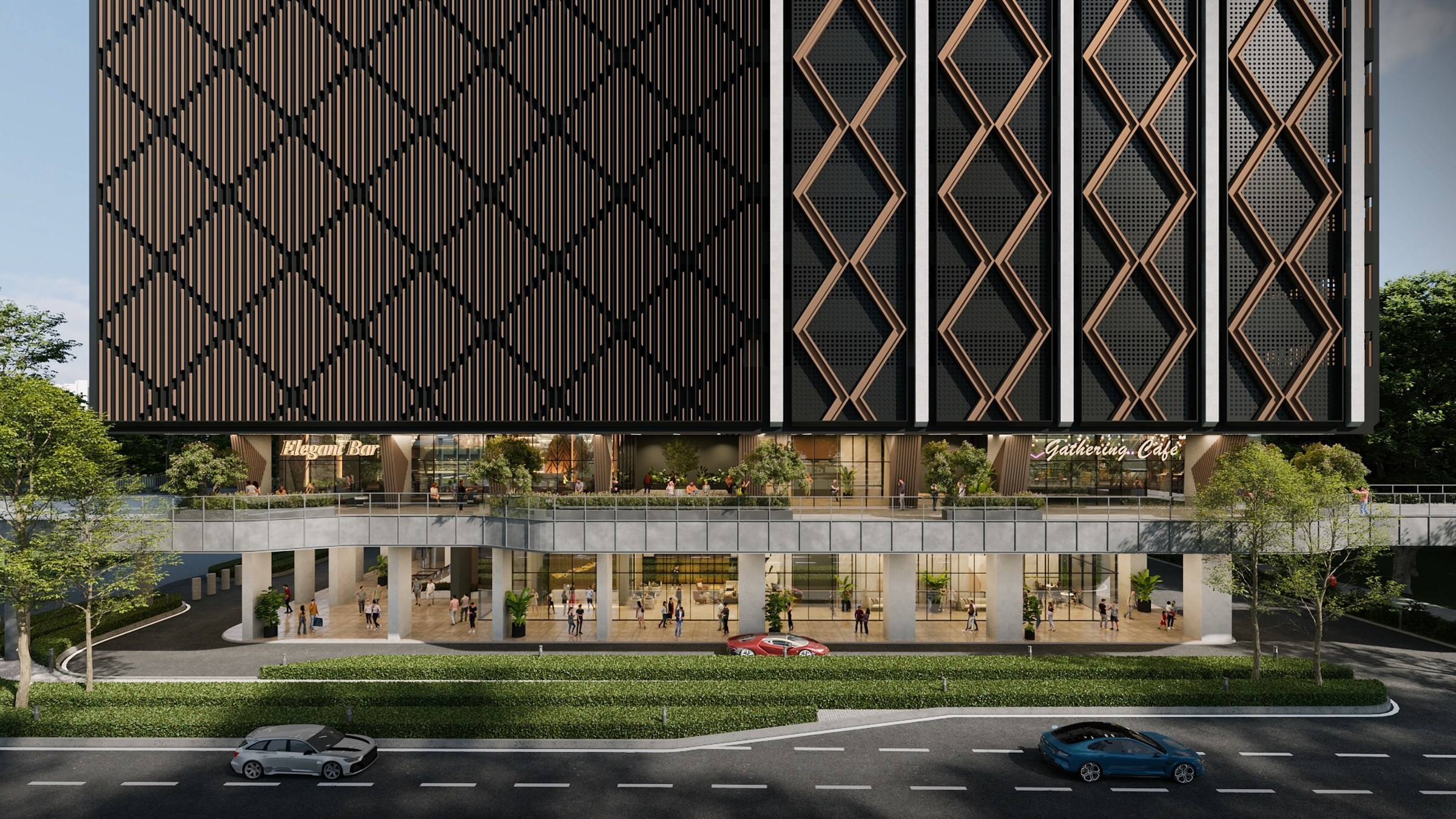 Sutera Suites KLCC grand arrival and street frontage