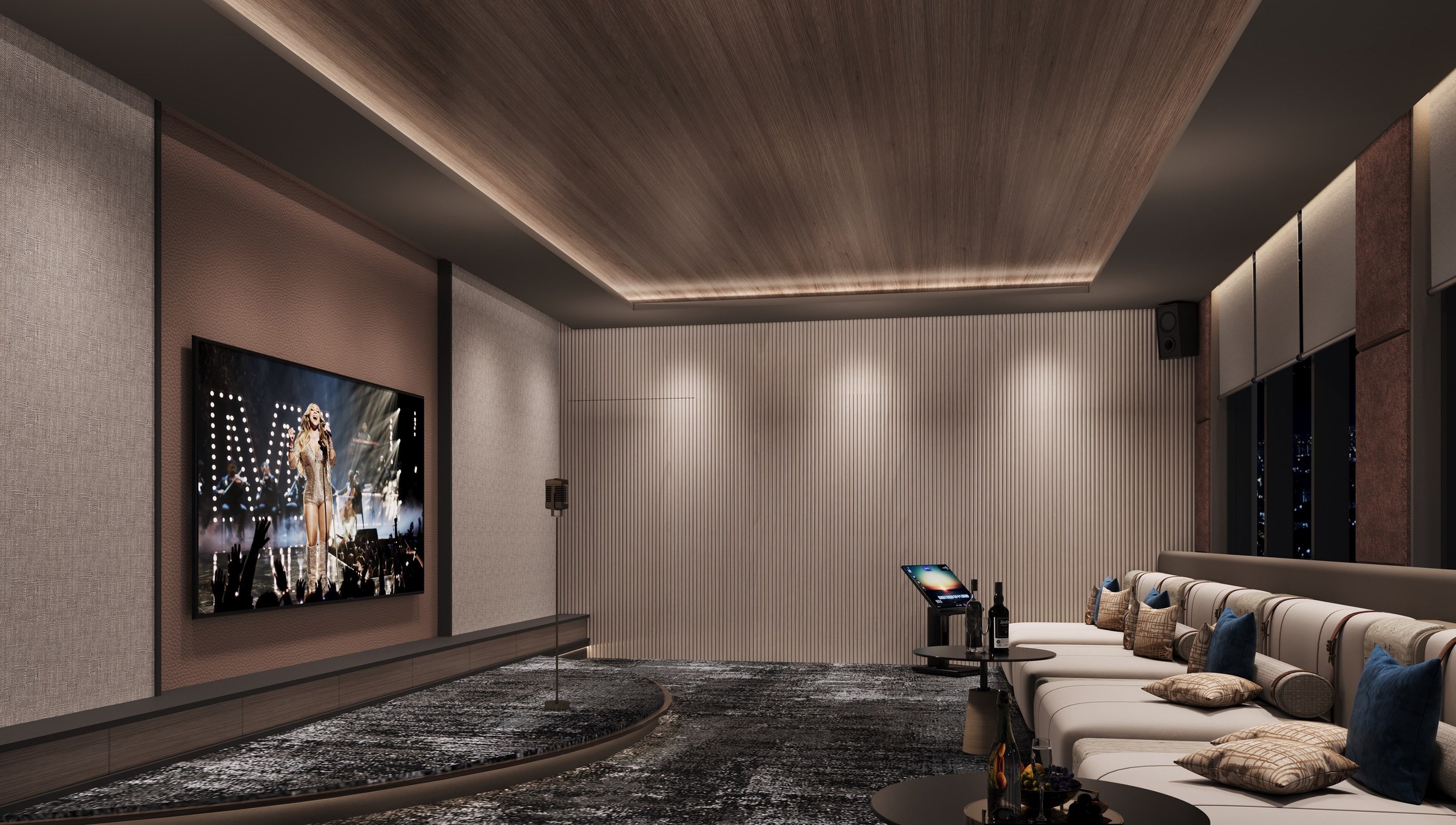 Sutera Suites games and recreation room